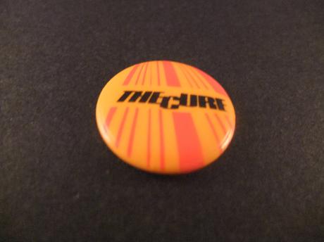 The Cure new waveband logo gestreept